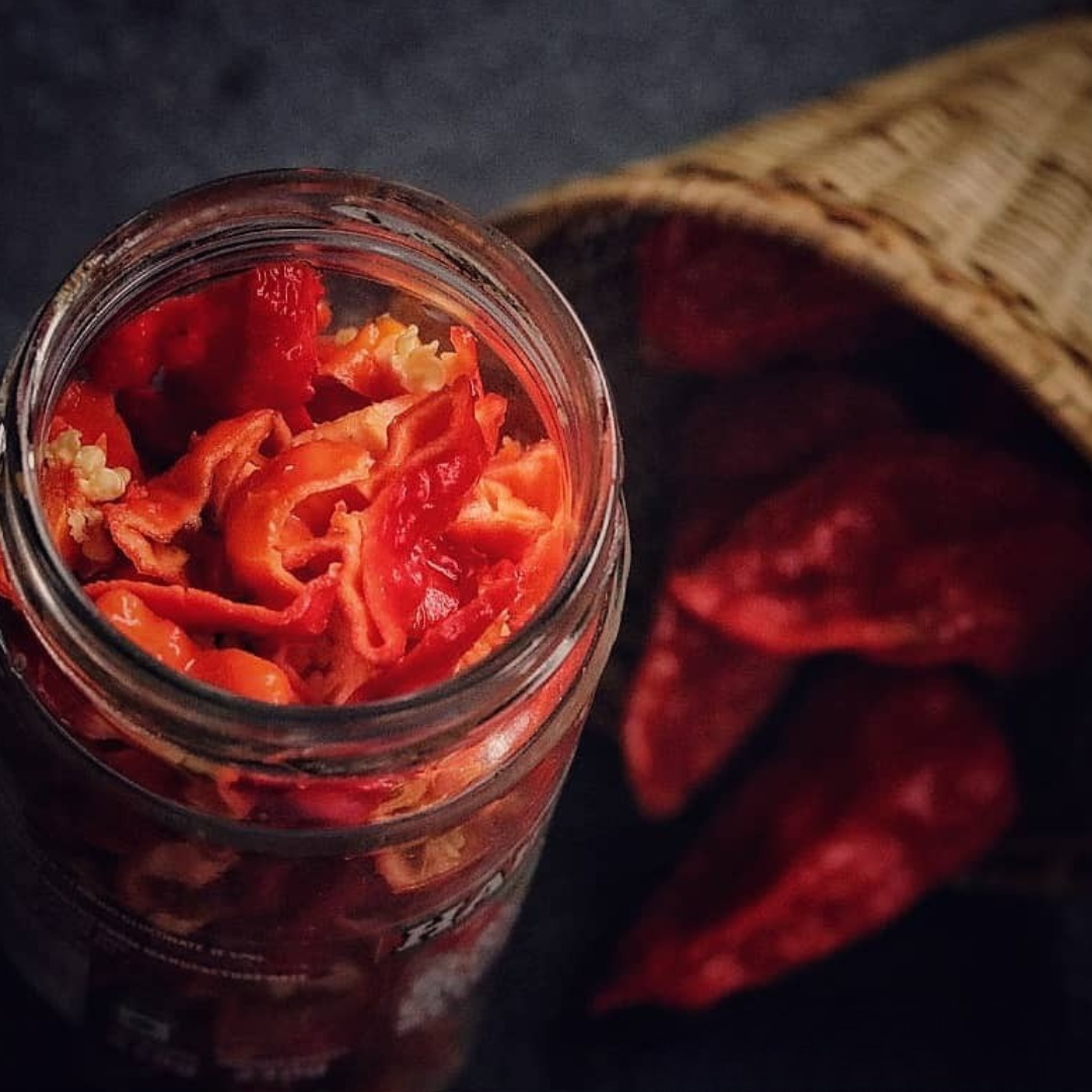 Bhoot Jolokia Achar (ভূত জলকীয়া আচাৰ)